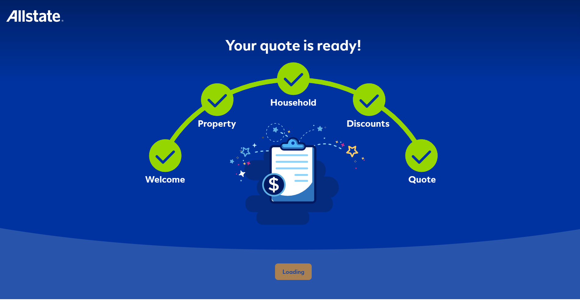 Allstate Home Insurance Online Quote Step Seven