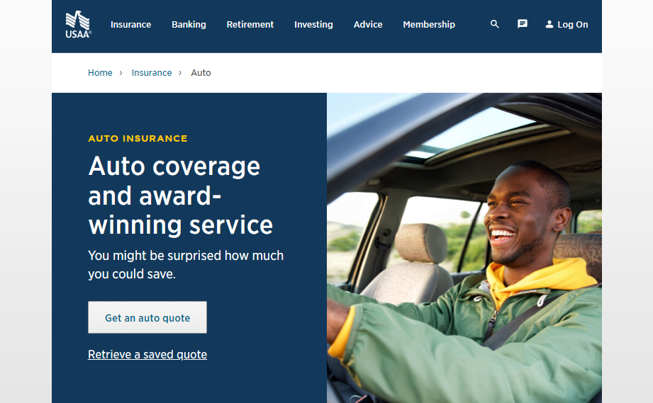 USAA Provider Screenshot: How to Cancel Car Insurance With USAA